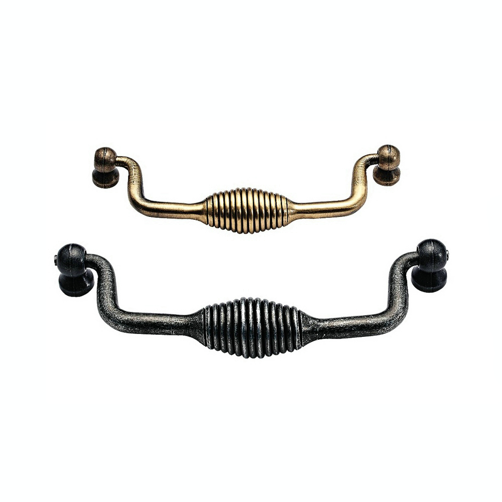 Tiradores para muebles antiguos Tiradores de cajón negros 96128 160 mm